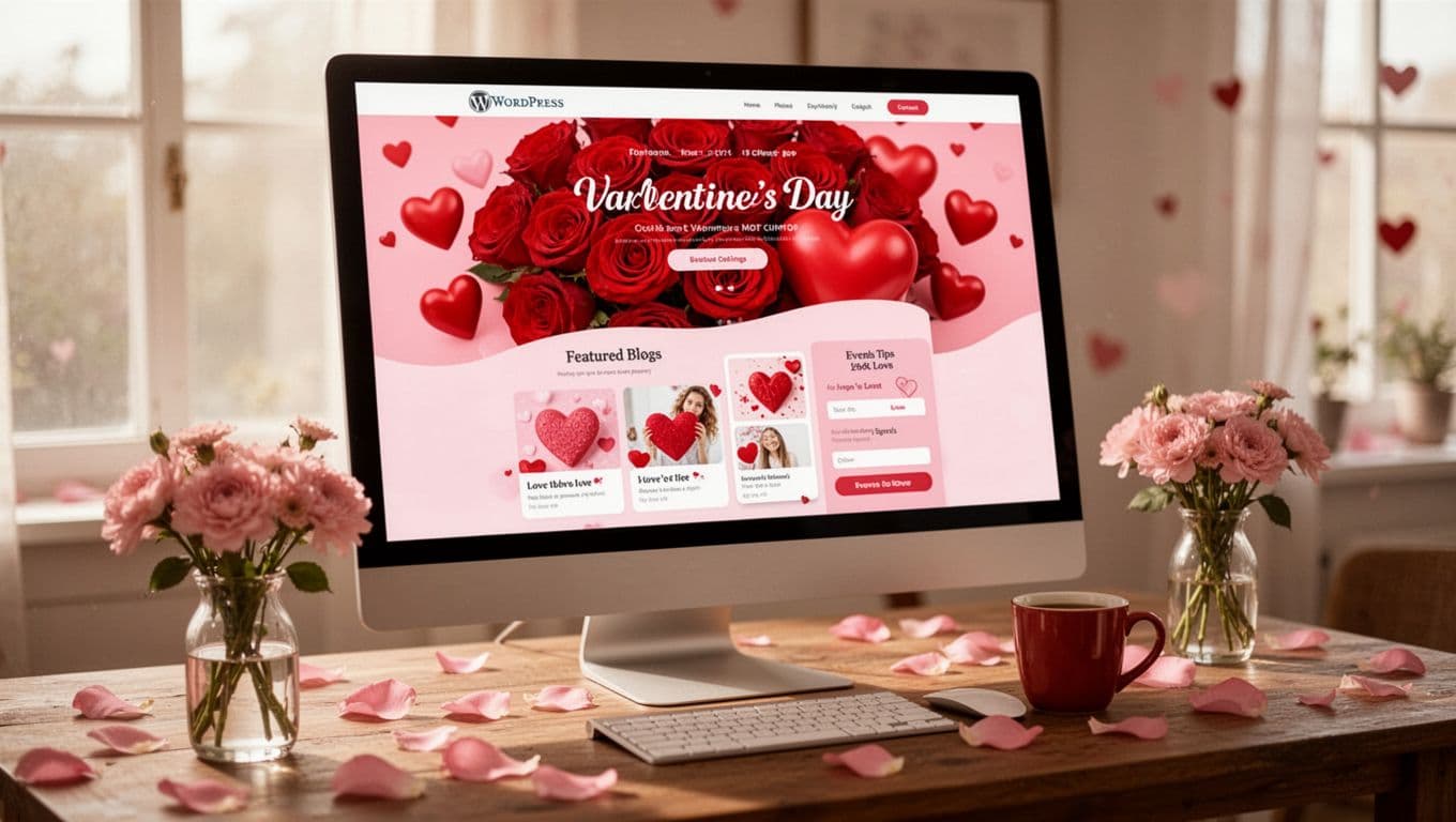 Free and Premium Valentine's Day Themes for WordPress (2026 Picks)