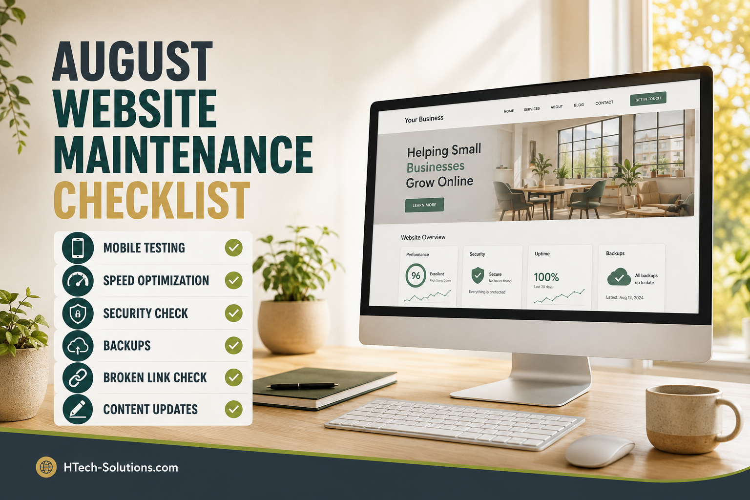 Is Your Business Website Ready for Fall? An August Website Maintenance Checklist
